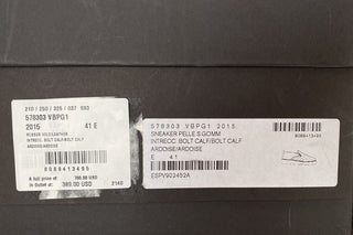 NIB $ 760 Bottega Veneta Intreciato Kalbsleder Graue Schuhe 8 US 578303 Italien 
