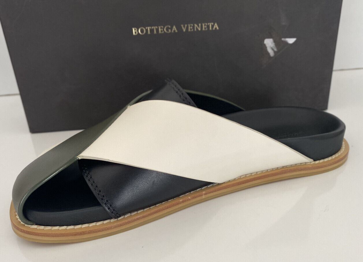 NIB $690 Bottega Veneta Men's Tricolor Leather Sandals 10 US (43 Euro) 565642