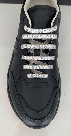 Мужские черные кроссовки из телячьей кожи Bottega Veneta 850 долларов США 10 США (43 ЕС) 565646 