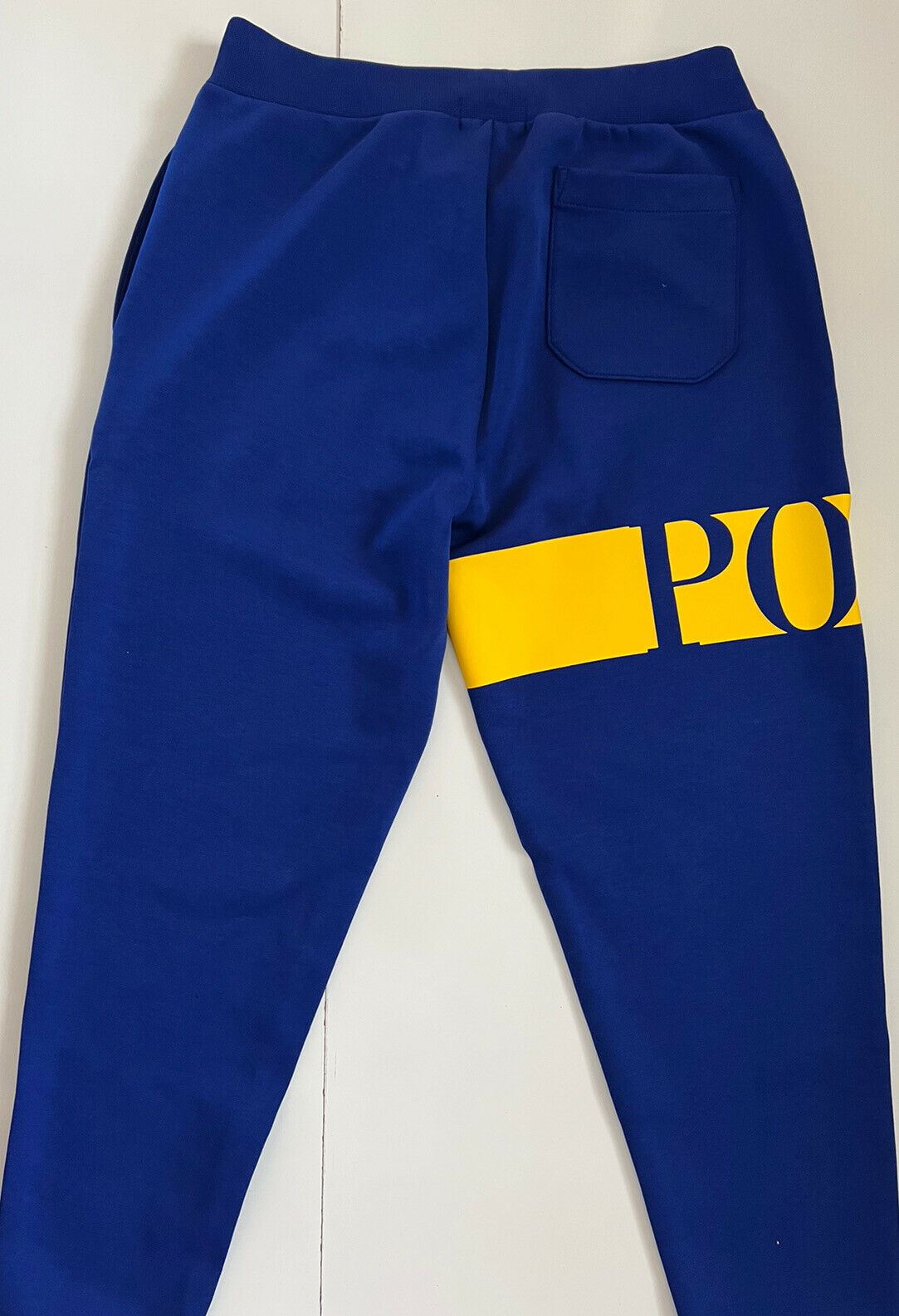 NWT Polo Ralph Lauren Boy's Large Polo Logo Blue Casual Pants Large