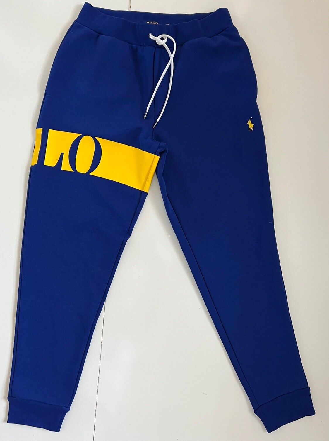 NWT Polo Ralph Lauren - Большие синие повседневные брюки с логотипом для мальчиков, большие