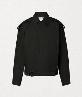 Neu mit Etikett: 2300 $ Bottega Veneta Herren Blouson Technical Coated Black Jacket 42 US 618490