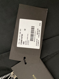 Neu mit Etikett: 2300 $ Bottega Veneta Herren Blouson Technical Coated Black Jacket 42 US 618490
