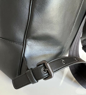 NWT 2870 $ Bottega Veneta Leder Intrecciato Rucksack Schwarz Hergestellt in Italien 493805 