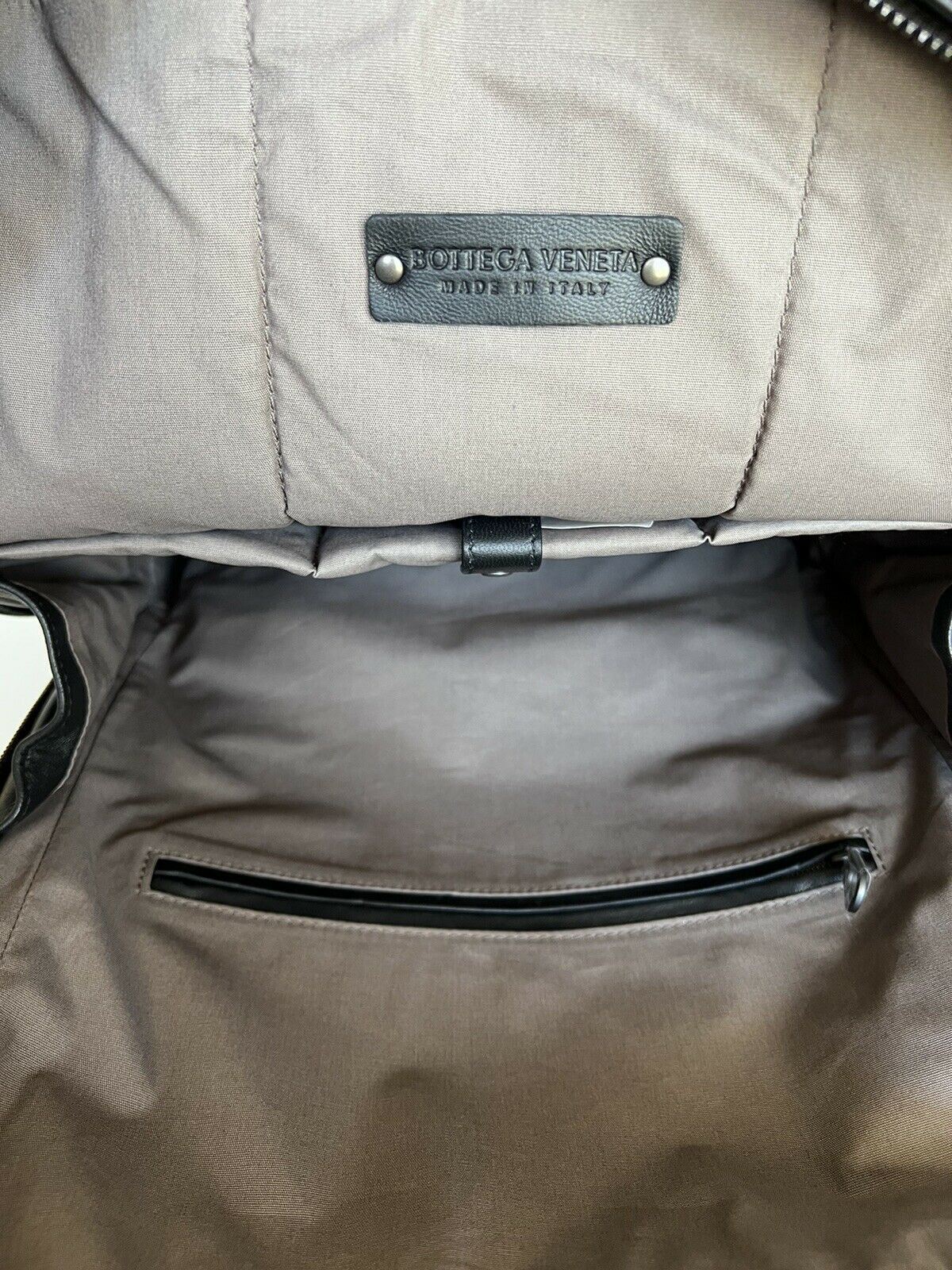 NWT $2870 Bottega Veneta Leather Intrecciato Backpack Black Made in Italy 493805
