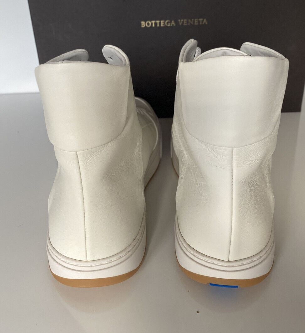 NIB $890 Bottega Veneta Speedster Leather White High-top Sneakers12 US 611143