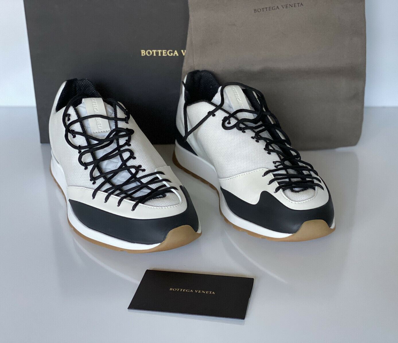 NIB $790 Bottega Veneta Men's Scar Tex White Sneakers 8 US (41 Euro) 609891
