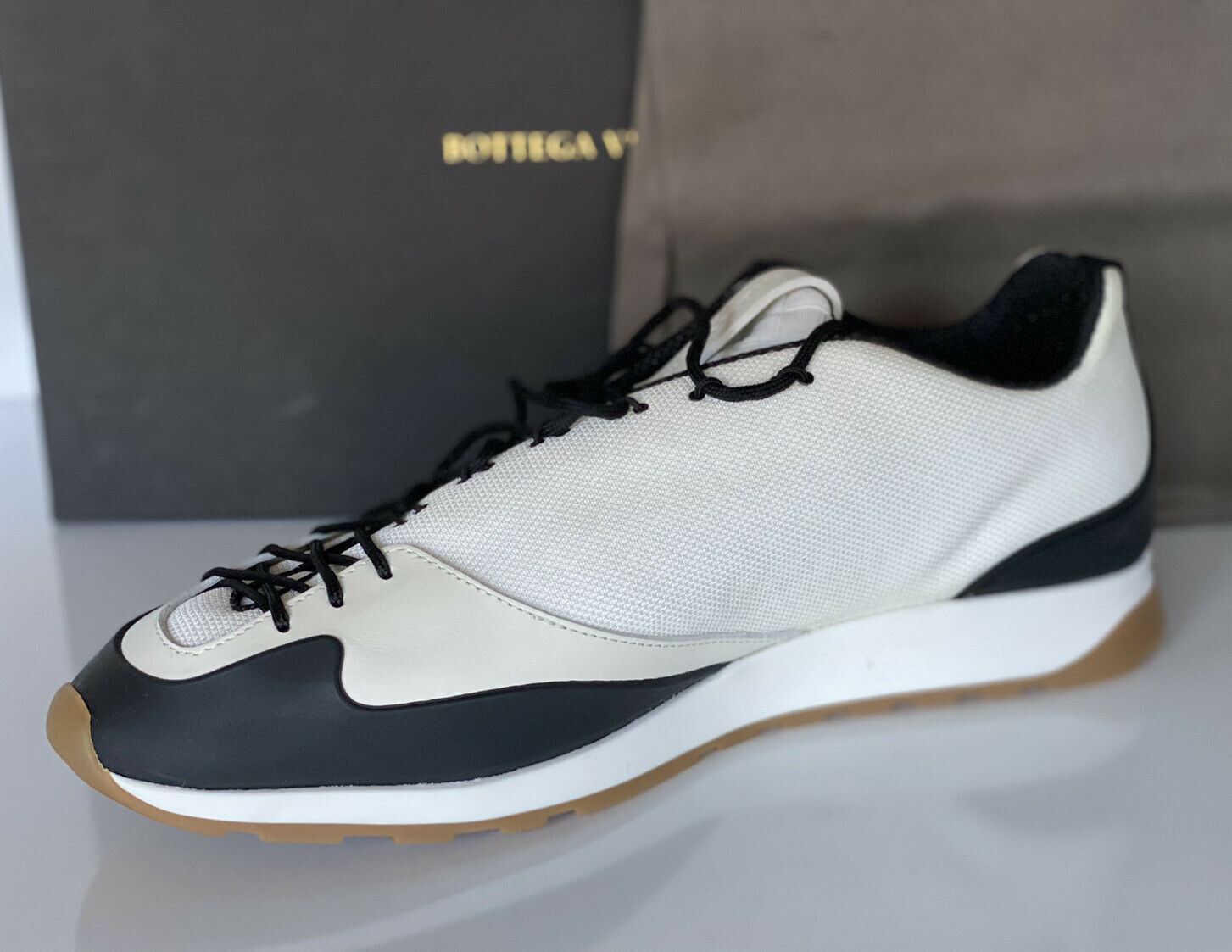 NIB 790 $ Bottega Veneta Herren-Sneaker Scar Tex White 7 US (40 Euro) 609891 