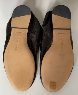 NIB 850 $ Bottega Veneta Crunch Lux Fondant-Schuhe aus weichem Leder 8 US (41) 620301 