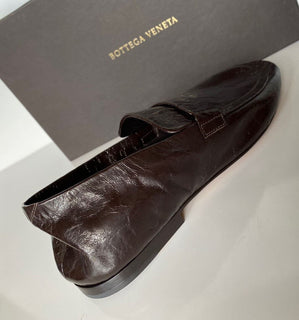 NIB 850 $ Bottega Veneta Crunch Lux Fondant-Schuhe aus weichem Leder 8 US (41) 620301 
