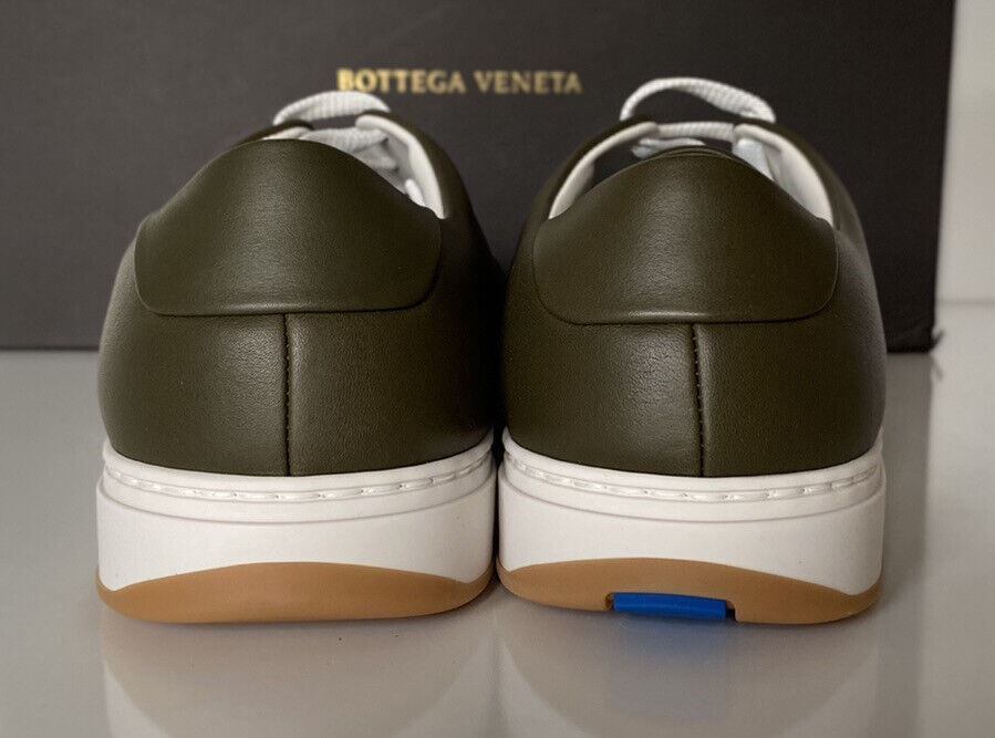 NIB $750 Bottega Veneta Men's Speedster Calf Leather Kaki Sneakers 7 US 608761