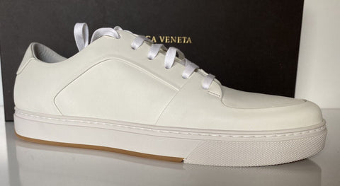 NIB 750 долларов США Bottega Veneta Мужские кожаные белые кроссовки Speedster 8,5 США 608761 IT 