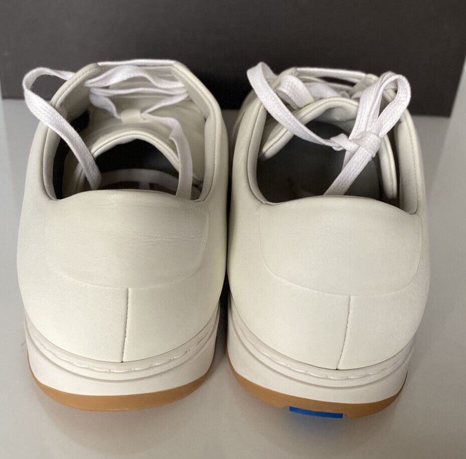 Мужские белые кроссовки Speedster из телячьей кожи Bottega Veneta, стоимость 750 долларов США, 10, США, 608761 