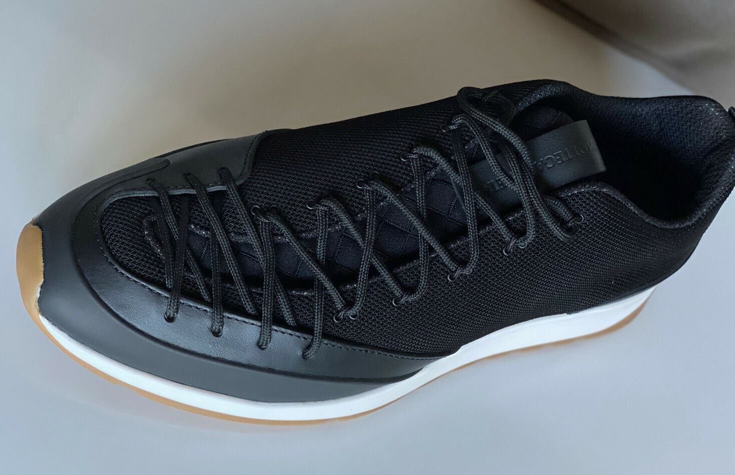 NIB $790 Bottega Veneta Men's Scar Tex Black Sneakers 9.5 US (42.5  Euro) 609891