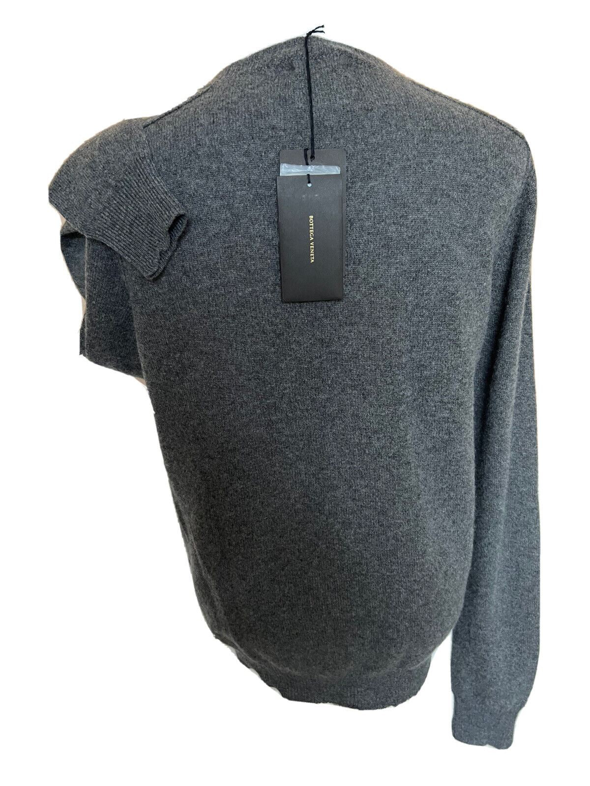 СЗТ $1250 Bottega Veneta Cashmere Pullover Sweater Grey 40 США (50 евро) 603610 
