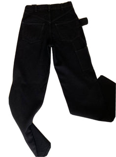 Neu mit Etikett: 950 $ Bottega Veneta High-Waist-Jeans Schwarz 0 US (36 Euro) 618452 Italien