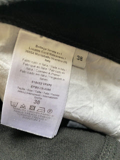 NWT 950 $ Bottega Veneta High-Waist Jeans Schwarz 2 US (38 Euro) 618452 Italien