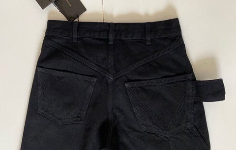 NWT $950 Bottega Veneta High-Waisted Jeans Black 2 US (38 Euro) 618452 Italy