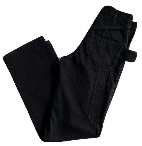 NWT $950 Bottega Veneta High-Waisted Jeans Black 2 US (38 Euro) 618452 Italy