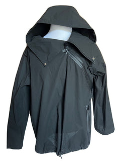 NWT 1850 $ Bottega Veneta Jacke mit Kapuze Schwarz 40 US (50 Euro) 622764 Italien 