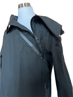 NWT 1850 $ Bottega Veneta Jacke mit Kapuze Schwarz 40 US (50 Euro) 622764 Italien 