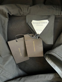 NWT 1850 $ Bottega Veneta Jacke mit Kapuze Schwarz 40 US (50 Euro) 622764 Italien 