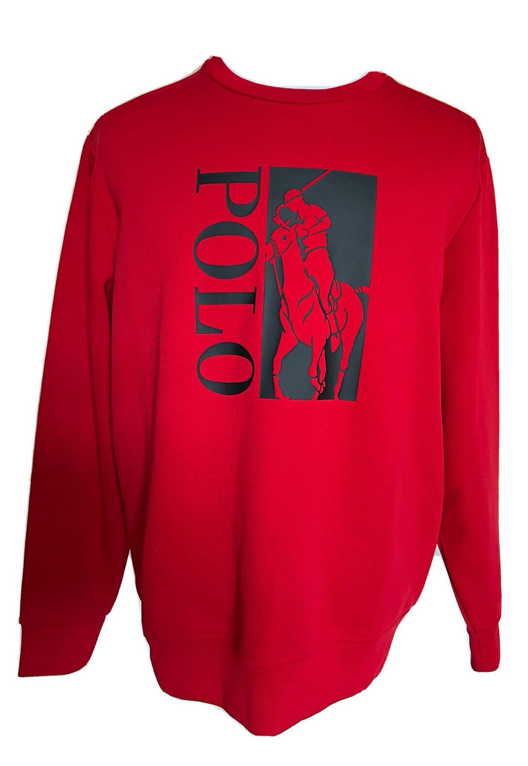 NWT $125 Polo Ralph Lauren Long Sleeve Sweatshirt Red Large