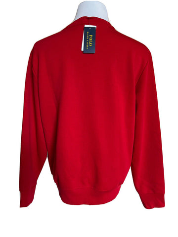 NWT $125 Polo Ralph Lauren Long Sleeve Sweatshirt Red Large