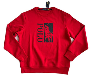 Neu mit Etikett: Polo Ralph Lauren Langarm-Sweatshirt, Rot, Größe 125 