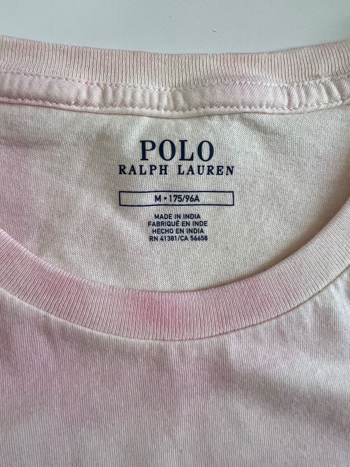 NWT Polo Ralph Lauren Polo 1992 Logo Light Red T-Shirt M