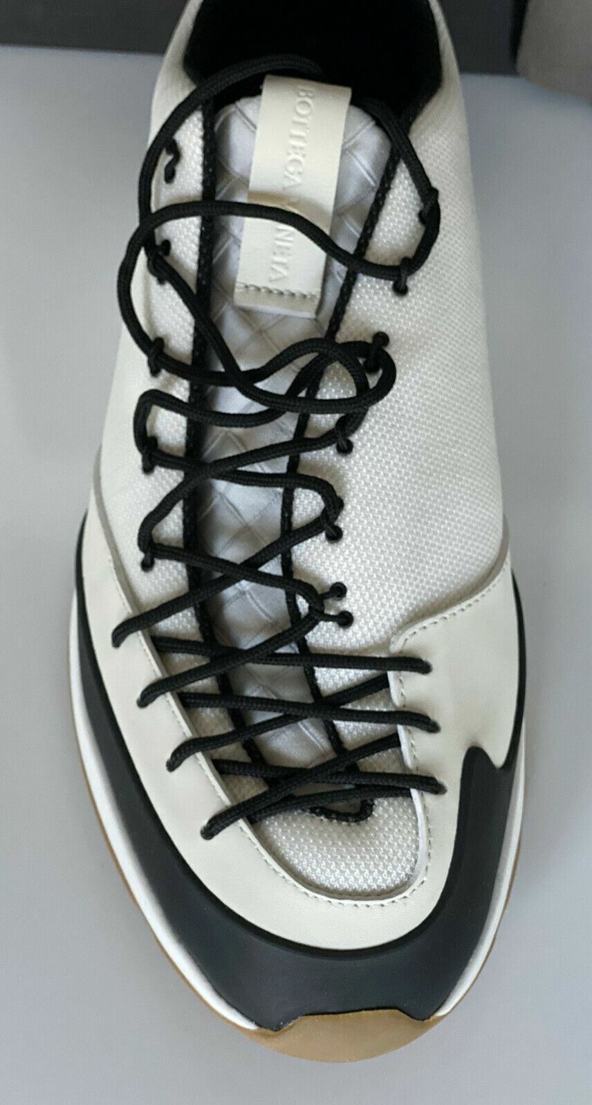 NIB $790 Bottega Veneta Men's Scar Tex White Sneakers 12 US (45 Euro) 609891