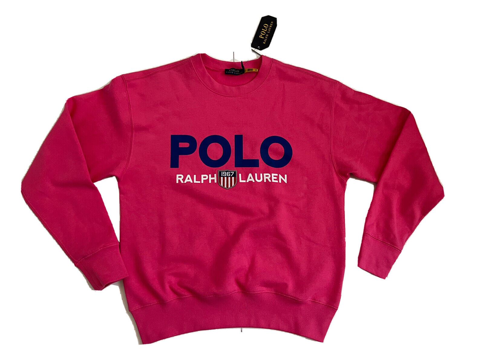 Женский розовый свитшот Polo Ralph Lauren, размер XS, NWT 128 долларов США
