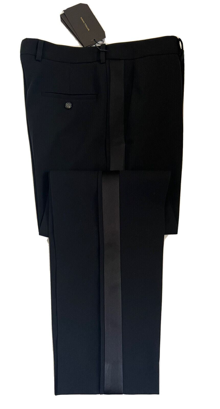 NWT $1650 Bottega Veneta Women's Wool Tuxedo Pants Black Size 4 US (40 Euro)