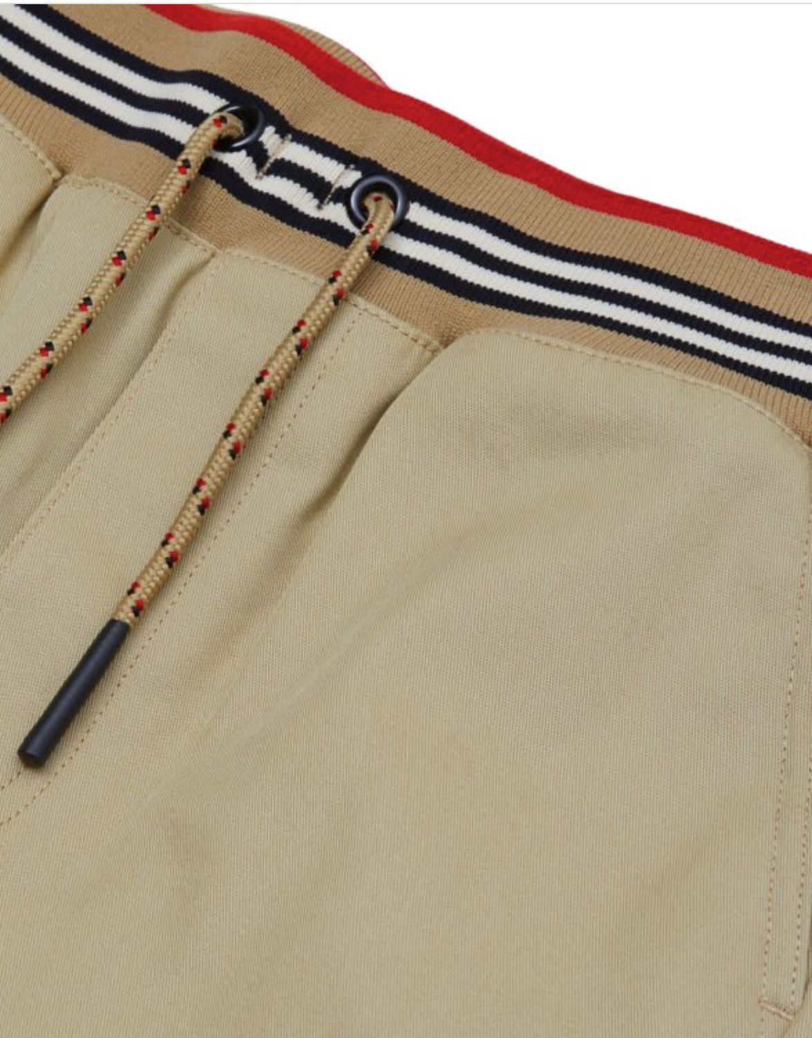 NWT Burberry Boy's Drawstring Pants Beige Size 10