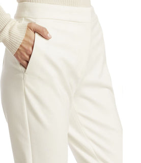 Neu mit Etikett: 595 $ MAX MARA Pegno Jerseyhose Größe 6 Hergestellt in Portugal 