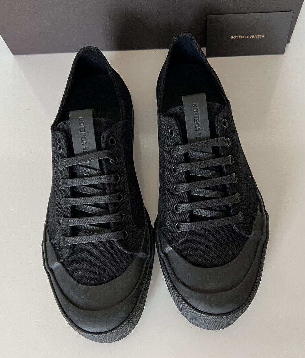 NIB $570 Bottega Veneta Men's Speedster Cutton Black Sneakers 10 US 611183 Spain