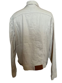 Neu mit Etikett: 795 $ Ralph Lauren Purple Label Leinen/Baumwolle Herren-Hellbraunjacke 2XL Italien 