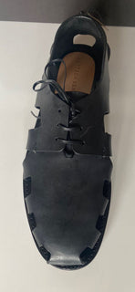 NIB 890 $ Bottega Veneta Herren-Derby-Lederschuhe, Ausschnittdetails 11,5 US 574829