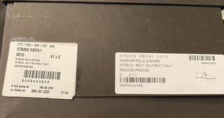 NIB $ 760 Bottega Veneta Intrecciato Kalbsleder Graue Schuhe 8,5 US 578303 Italien 