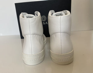 NIB Versace Leder Weiße High-Top-Sneaker 11 US (44 Euro) DSU8152S 