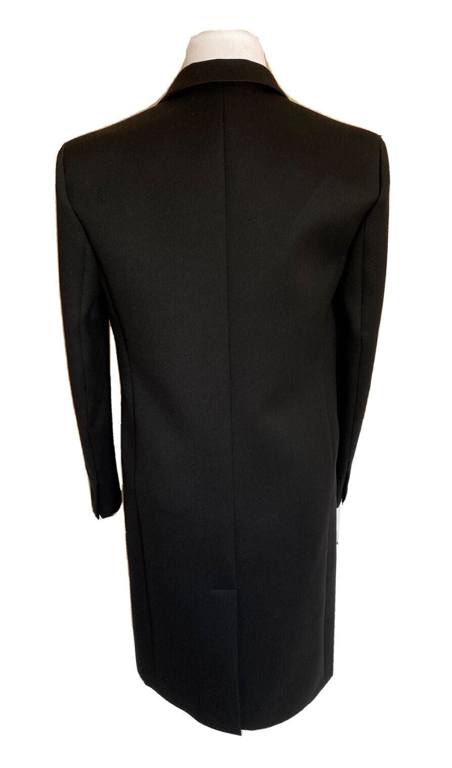 NWT 6900 долларов США Bottega Veneta Мужское черное кашемировое пальто 38 США (48 евро) 603547 Италия