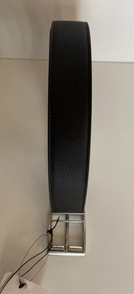 Neu mit Etikett: 520 $ Bottega Veneta Doppelseitiger Herrengürtel in Schwarz/Weiß 40/100 575234 Italien
