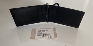 Neu mit Etikett: 450 $ Bottega Veneta Kalbsleder-Kartenetui Schwarz 619045 Hergestellt in Italien