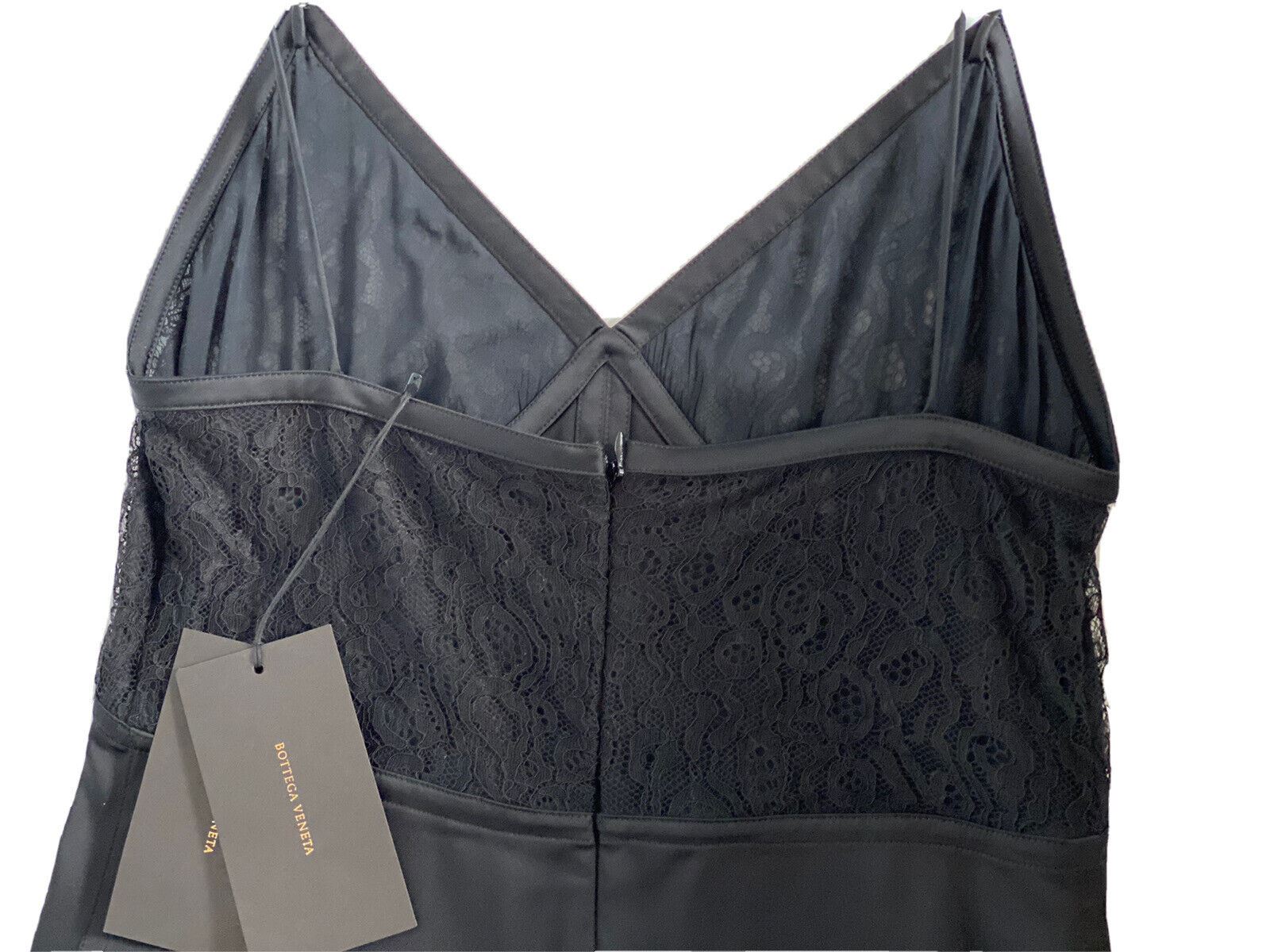 Neu mit Etikett: 2380 $ Bottega Veneta Schwarzes Schlafkleid für Damen 6 US (42 Bottega) 605980 IT