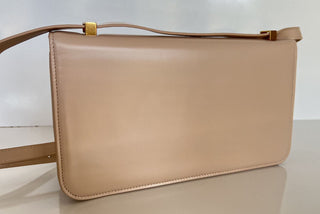 NWT 2540 $ Bottega Veneta Sattelleder Mittelgroße Umhängetasche 578009 Hergestellt in Italien