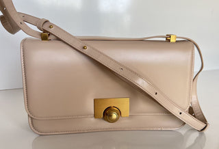 NWT 2540 $ Bottega Veneta Sattelleder Mittelgroße Umhängetasche 578009 Hergestellt in Italien