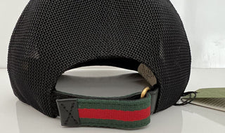 Neu mit Etikett: Gucci GG Logo Braun/Schwarze Baseballkappe, Größe S, 56 cm, hergestellt in Italien 