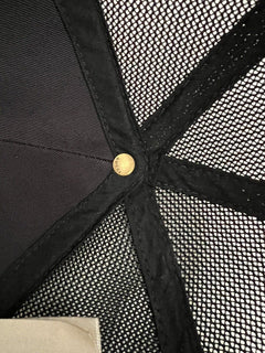 Neu mit Etikett: Gucci GG Logo Braun/Schwarze Baseballkappe, Größe S, 56 cm, hergestellt in Italien 