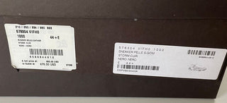 NIB $ 950 Bottega Veneta Herren-Sandalen aus schwarzem Leder, 11 US (44 Eu) 578304