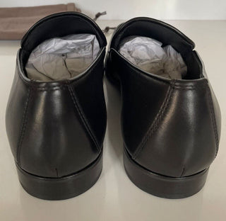 NIB 890 $ Bottega Veneta Herren-Lederschuhe in Schwarz 11 US (44 Euro) 417021 IT 